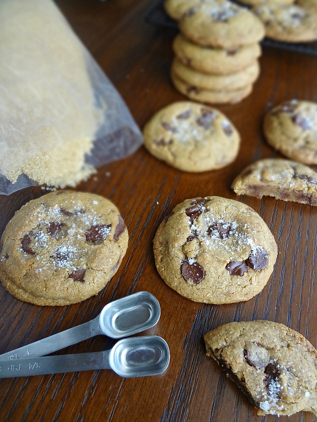 Wholesome and Decadent Chocolate Chip Cookies on Table