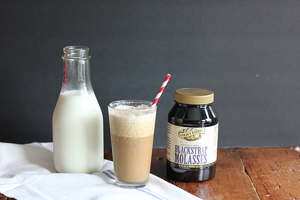 Healthy Blackstrap Molasses Milkshake
