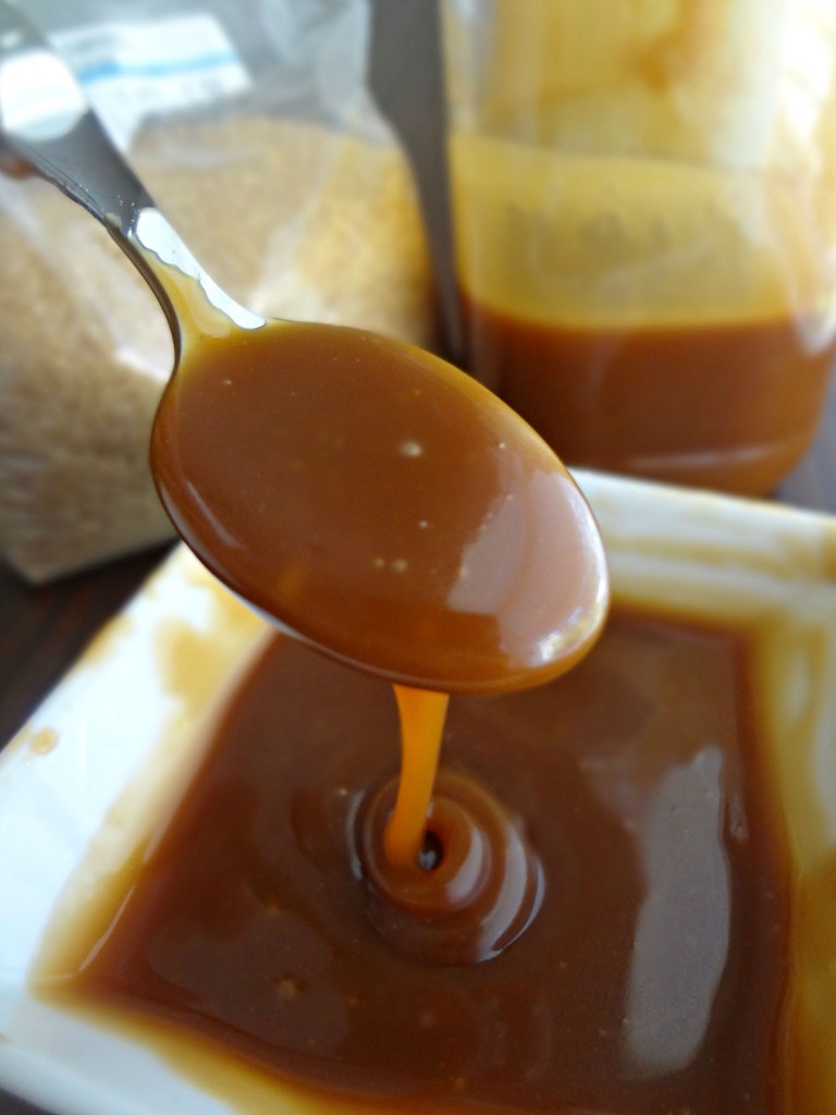 Raw Sugar Salted Caramel Sauce
