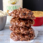 No Bake Cookies made with Golden Barrel Coconut Oil
