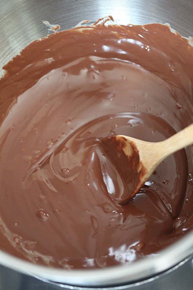 Making the Chocolate Dip with Golden Barrel Coconut Oil
