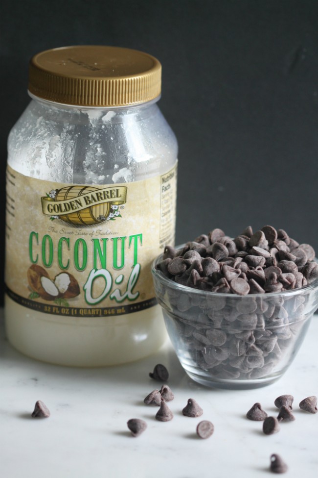 Golden Barrel Coconut Oil and Chocolate Chips