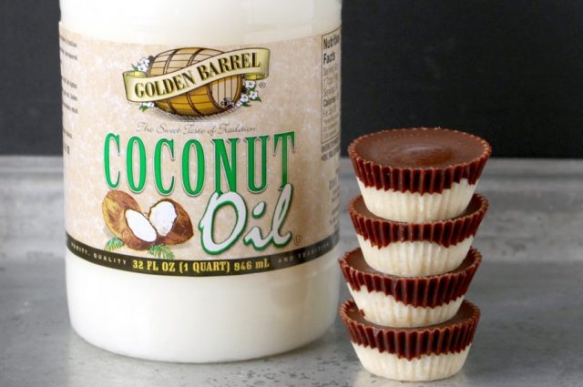 Paleo Peppermint Patties made with Golden Barrel Coconut Oil