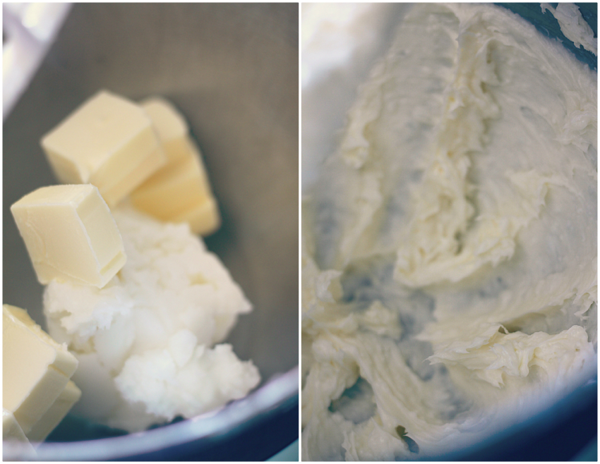 Mixing Butter and Coconut Oil