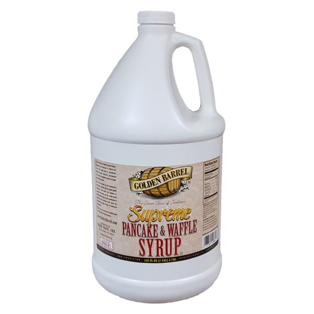 Golden Barrel Supreme Pancake & Waffle Syrup Gallon
