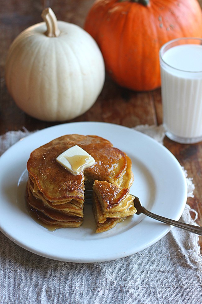 Easy Pumpkin Pancakes (with Golden Barrel Pancake Mix)