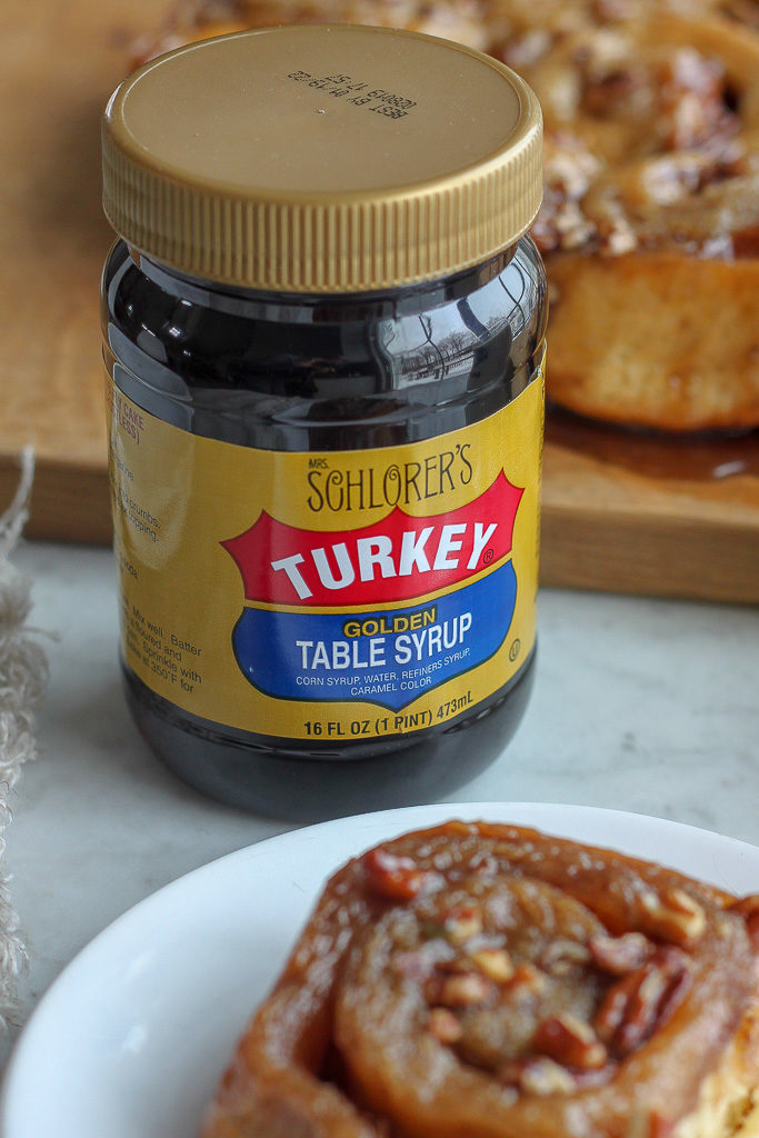 Making Sticky Buns with Mrs. Schlorer's Turkey Golden Table Syrup