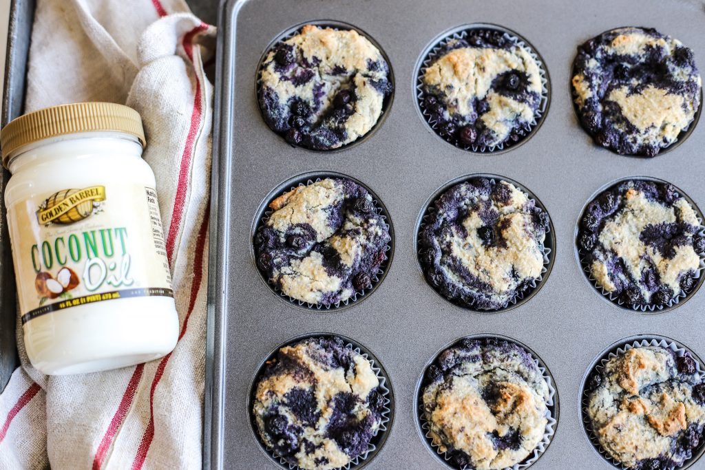 Vegan Wild Blueberry Muffins