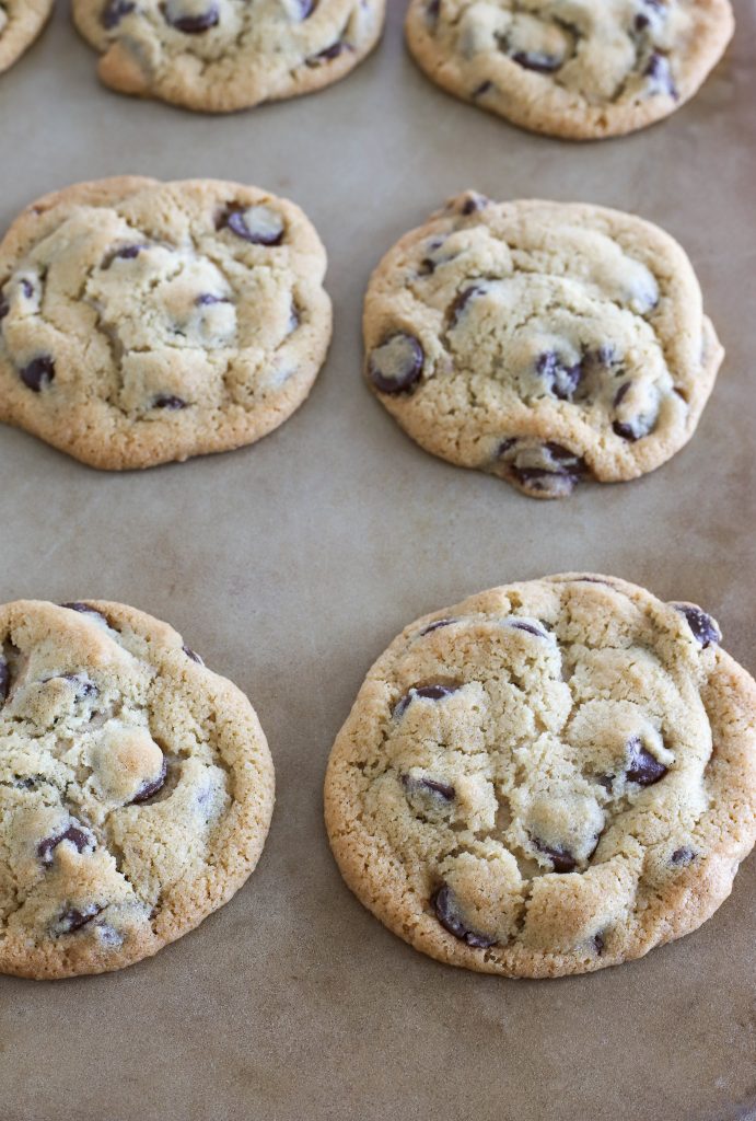 Classic Crunchy Chocolate Chip Cookies