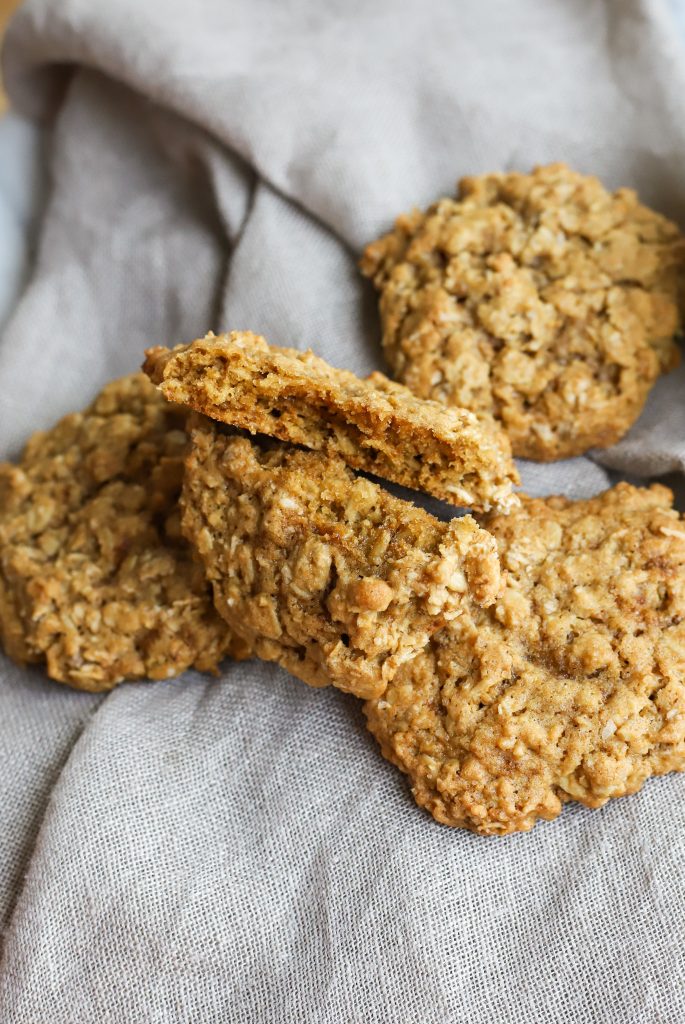 Thick and Chewy Oatmeal Cookies