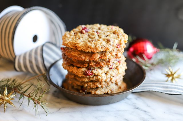 Cranberry Oatmeal Pecan White Chocolate Chip Cookies